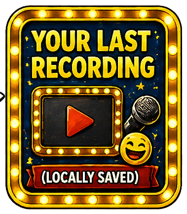 YOUR LAST RECORDING